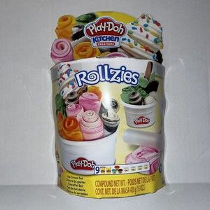 Play-doh Kitchen Rollzies Ice Cream Set New In Box Hasbro